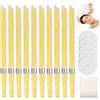 YKTOZU 10 Pezzi Candele Dell'orecchio, Kit per Candele Rimozione Del Cerume, Coni per Orecchie con Cera d'Api Naturale Dischi Protettivi Orecchie Bloccate