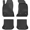 FROGUM No.77 Set di tappetini perfettamente su misura per Audi A4 B5 1996-2001 | Materiale TPE durevole
