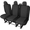 Accesorionline Accessorionline - Coprisedili Posteriore apribili su Misura, per Renault Trafic/Nissan Primastar/Opel Vivaro 2001-2014