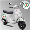 Generico Kit grafica 10 adesivi completi bandiera italia tricolore coccarda compatibile con PIAGGIO VESPA GTV GTS P150 primavera sprint cod.2126