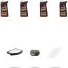 HOFFCAR Kit tagliando 3 FILTRI e 4L OLIO M compatibile con Honda FR-V 1.8 103kw dal 2007