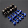 BYLKFC Fissaggio Kit Kit Viti Parabrezza Moto Per YAMAHA NMAX 125 150 155 NMAX155 NMAX125 N-MAX150 2016-2023, Dadi Di Fissaggio, Bulloni Carenatura Bulloni Viti Del Parabrezza Del Moto(Blu)