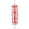 Generico Prefiltro Filtro Gasolio Trasparente in Plastica, Cartuccia in Rete 8-10 Cermag 11266