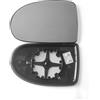 Generic Adatto per Jeep Compass 2006-2016 specchietto retrovisore convesso riscaldato 1915LH lato sinistro