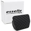 Esselle Parts Copripedale per Skoda Kodiaq Cambio Automarico, Pedale in Gomma Antiscivolo, Copri Pedale Freno ad Incastro Plug & Play, Resistente all'Usura, Nero