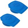 Generico Set di 2 Tappo Serbatoio Lavavetri per Smart Forfour 2003-2025, Coperchio Tergicristalli Resistente alle Alte Temperature e Anti-Perdite, Ricambio Specifico per Auto