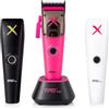 ROMONIX MRD PRO Ultimate X - Tagliacapelli professionale, senza filo/cavo, lame in acciaio giapponese 440C, motore vettoriale intelligente, 13000 giri/min, durata 200 minuti