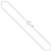 EDELIND Catenina Donna Oro Bianco 333 375 585 750 Catena Ancora Rotonda 1,1 mm Collana Donna Uomo Oro Collana Catena Donna con Scatola Regalo