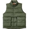 Generic ZBDZSW - Gilet da uomo autunnale invernale in piuma d'anatra bianca con imbottitura in piuma d'oca ispessita calda autoreggente gilet grande doppia tasca laterale