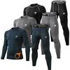 MEETYOO Intimo Termico Uomo Completo Termico Set Termico Uomo Invernale Asciugatura Rapida per Sci Palestra Ciclismo Calcio Corsa Running