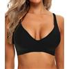 Joligiao Reggiseno Donna Reggiseno Senza Ferretto Comodo Bralette Push Up Soft BH Imbottito Rimovibile Reggiseni Basic Reggiseni Senza Cuciture Dormire Quotidiano