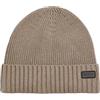 Barbour International Chester Beanie Cappello, maglia a coste, tigrato