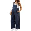 DOTBUY-SHOP Salopette Premaman Donna Invernale, Tuta Premaman Donna Elegante con Tasche Morbida Comode Larga Taglie per Casual, Gravidanza, Lavoro, Salotto