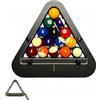 GENERIC Sistema Di Triangolo Per Biliardo Professionale Progettato Con Precisione Che Elimina Gli Spazi Vuoti, Triangolo Smart Rack Pool, Regolabile Professionalmente, Per Un Posizionamento Sempre