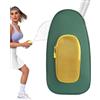 Generisch Borsa da tennis, zaino sportivo con scomparto separato per | Adorabile custodia da viaggio per racchette da paddle tennis, borsa portatile per uomini e donne, 43 x 22 x 3 cm, verde