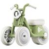 JUSKAQZYI Triciclo for bambini senza pedali, ruote silenziose, fari | Balance Bike Toy Regali di compleanno Prima bici bicicletta