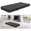 Risveglio Akluer - Copertura per tapis roulant in tessuto Oxford 210D, impermeabile, antipolvere, protezione per attrezzature fitness con orlo elastico, borsa pieghevole, colore nero