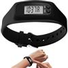 Generic Step Watch - Orologio da polso leggero, non richiede app | Smart watch sportivo con contatore di calorie per passeggiate quotidiane, corsa, viaggi, pendolari, jogging, escursionismo