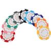 MAGICLULU 9 Pezzi Disco Marcatore Golf in ABS e Lamina di Ferro, 40 MM | Posizionamento Preciso e Resistente alle Intemperie, Leggero e Portatile, Design Elegante e Raffinato Colore Casuale