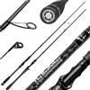 LMAB The Rodfather Spinning & Casting Canna da pesca per luccioperca, pesce persico e luccio, canna da spinning, canna da pesca Baitcaster (Casting, 802XXXH, 240 cm, 80-330 g)