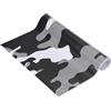 PATIKIL Nastro Mimetico 8 x5ft Pellicola Adesiva in Vinile Nero/Bianco | Camouflage Digitale, Adesivo, per Auto, per Coprire Archi Fotocamere e Altri Accessori da Caccia