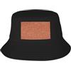 QAZWZML Red Brick Wall Texture Double Layer Fisherman Hat - Packable UV Sun Hat | Cappello da pescatore a doppio strato con stampa a muro di mattoni rossi, pieghevole per riporre oggetti, unisex.