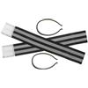 Kisangel Cinturini Riflettenti per Pantaloni da Ciclismo, Fermapantaloni | Set con Bande per Gamba, ABS e Tessuto, per Corsa e Guida Notturna, Accessorio Visibile per Esterni