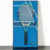 Generic Supporto decorativo Tennis,Telaio espositivo Racchetta da parete (31,5 x | Un supporto decorativo e una cornice espositiva trasformano la tua racchetta in un pezzo visivo. (Racchetta non inclusa)