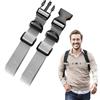 Generico Backpack Straps for Suitcase - Quick Release Buckle Backpack Accessory | Chest Belt Backpack Travel Must Have Outdoor Activities Supplies for Hiking, Jogging, Mountaineering, Suitcases, Luggage