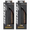 Continental Coppia di pneumatici Continental Grand Prix 5000 S TR 700x25c Tubeless Fold Nero/Caffè