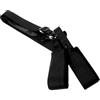 Beaupretty Cinghia Portasci Portatile Regolabile per Sci e Snowboard Nero | Tracolla Ergonomica Compatta, Design Sicuro, Pelle PU e Nylon, per Avventure sulla Neve e Trasporto