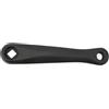 Alomejor Manovella per Bicicletta Pedale di Supporto Forte in Lega di Alluminio Gamba Pedivella Sinistra per Accessorio di Ricambio Bici, 152mm