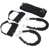 Housoutil Training basketball tool Fasce di resistenza verticali nere in neoprene, 1 set, per allenamento basket, corporeo e tracking visivo per