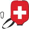 YQxwJL Copertura della pagaia del pickleball del neoprene della stampa della bandiera svizzera, manicotto protettivo della chiusura lampo con la tasca della rete e il