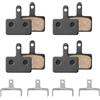 Garage Hub Italia 4 Coppie Pastiglie Freno a Disco Organiche per Bici BR- M355, M375, M395, M415, M416, M445, M446, M447, M465, M475, M485, M495, M515, M525, M575/Tektro