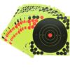DIYEAH 25 Pezzi Carta Adesiva Autoadesiva da Tiro 8 Pollici | Allenamento Indoor, Visibilità Elevata, Materiale Carta Adesivo, Uso in Pratica Solitaria