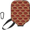 Generic Custodia Per Racchetta Da pickleball Red Lips pickleball Paddle Cover | con cerniera Impermeabile pickleball Covers Per uomini e donne sport L'uso Esterno