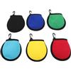 HAKIDZEL 6 Pezzi Sacca Porta Palloni da Golf in Neoprene con Gancio