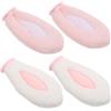 PACKOVE 2 Paia Decorazione Casco Orecchie di Coniglio in Peluche | Accessori per Casco da Motociclista e Sci, Attacco Rapido, Stile Giocoso, per Feste e Uso Decorativo