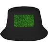 QAZWZML Green Leaves Wall - Cappello da pescatore a doppio strato, ripiegabile, con protezione UV