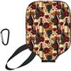 Generic Copri Paddle pickleball Racchetta Wine Glasses1 pickleball Paddle Cover | Impermeabile Universale Custodia per racchetta da pickleball Per uomini e donne Fits Most Rackets sport