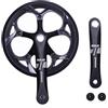 Prowheel Set manovella BCD 52T, 130 mm, 165 mm/170 mm/172,5 mm/175 mm, per ruota dentata e protezione di ricambio, compatibile con City/Folding, Road
