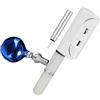 Generic Luce per canna da pesca - Impermeabile LED Night Fishing Glow Stick Bite | Clip On Rod Tip Strike Indicatore di Allarme Luce Con Campana E Batteria CR425 Per Pescatori Notte Canne Da Pesca Accessori