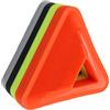 Alipis 20 Pezzi Cinesino Triangolare da Allenamento Calcio Flessibile PE | Accessorio Sportivo per Calcio e Football, Adatto anche Skateboarding, Materiale PE Flessibile Colore Casuale