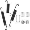 VALICLUD Molla di Ritorno Freno per Golf Cart in Metallo, Kit Hardware | Carrello da Golf e Veicolo Club Car, Installazione Rapida, Prestazioni Frenanti Migliorate, Colore Argento