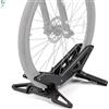 KONG MING CAR Supporto Bici Universale da Terra - Compatibile con Pneumatici 30-80 mm, ABS con Piedini in Gomma (Portata 20 kg)