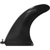 USHOBE Pinna da Surf Rimovibile in Plastica Nera per Tavola | Template Medio, Montaggio con Vite, per Tavola da Surf e Sup Gonfiabile, Accessori per Uso Marino