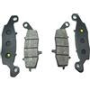 Generic Pastiglie Freno Anteriori e Posteriori per Moto KLR650 C1-C10 1995-2004