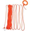 DEARMAMY Corda Galleggiante di Salvataggio Arancia per Kayak e Canoe