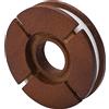 Aoresac Bobina di legno per canna da pesca a mosca - 7 cm porta lenza con anima in schiuma